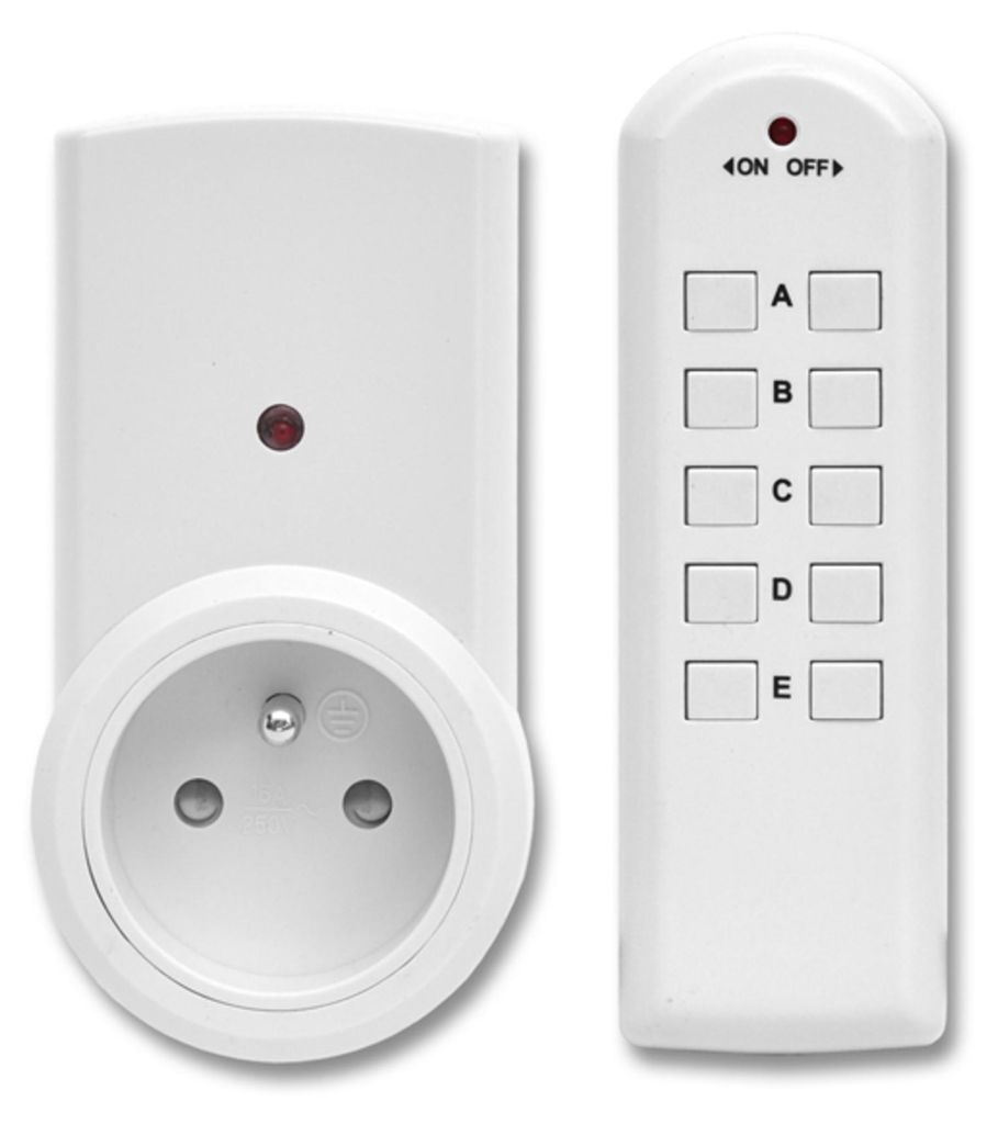 Ecolite 3 prises avec télécommande, max. 1150 W EZ-7901 Image du produit 