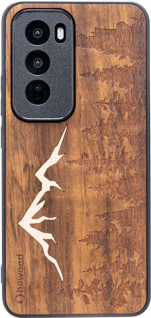 Bewood Holzhülle für Oppo Reno 12 Pro 5G MOUNTAINS IMBUIA