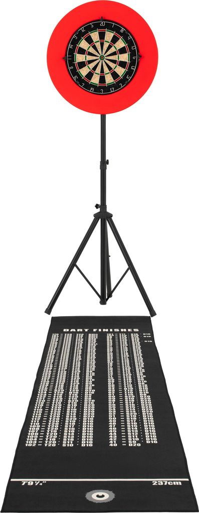 Dartboard-Set Sisal 46 cm Durchmesser mit selbstheilendem Produktbild 