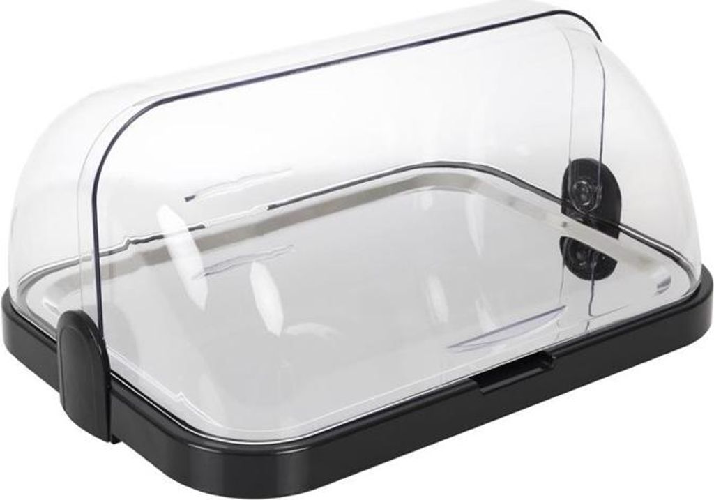 APS Vitrína, černá, výška: 205 mm, délka: 440 mm, šířka: Obrázek produktu 