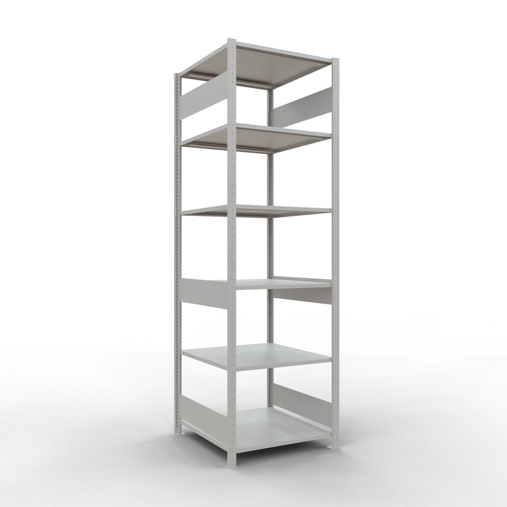 Stecks.Grundr. mit Längenriegel - 2500x750x800 mm, Typ 150 kg