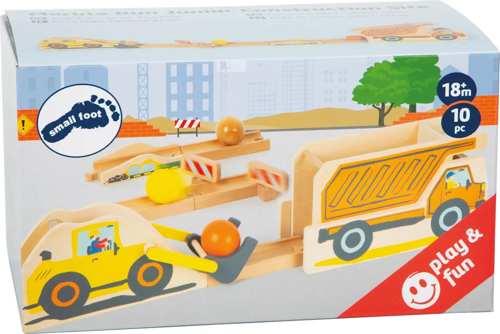 Circuit de billes Junior Chantier - Jeu de construction et d'éveil - 9
