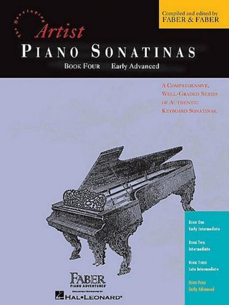 Piano Sonatinas Book 4 - Developing Artist Original Keyboard