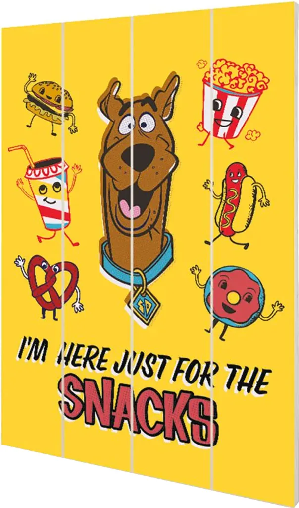 Planche à Découper XXL Scooby Doo - Idéal pour Goûter et Snacks 59x40cm