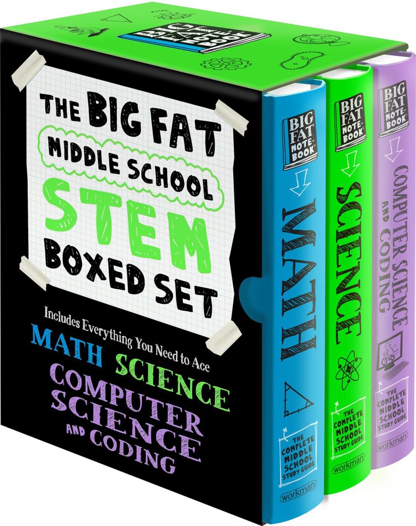 The Big Fat Middle School Stem 3-Book Boxed Set