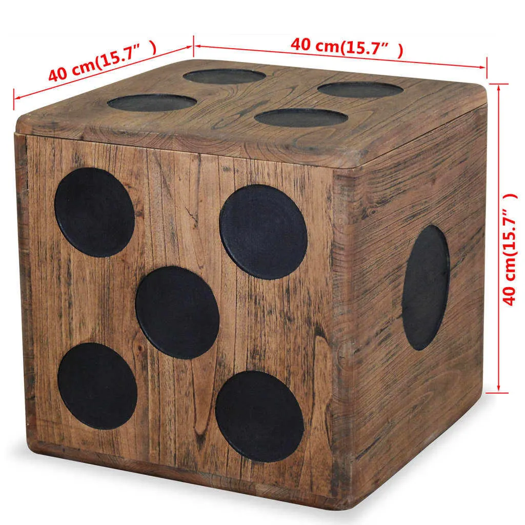 Caisse de rangement bois Mindi 40x40x40 - Design Cube Modulable - 5