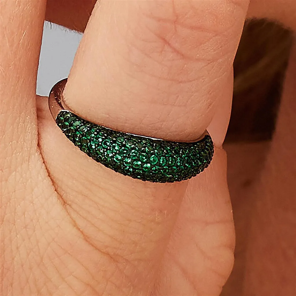 Cadeau Idéal : Bague Argent Brosway Presten Fancy Life Vert 2,15 g