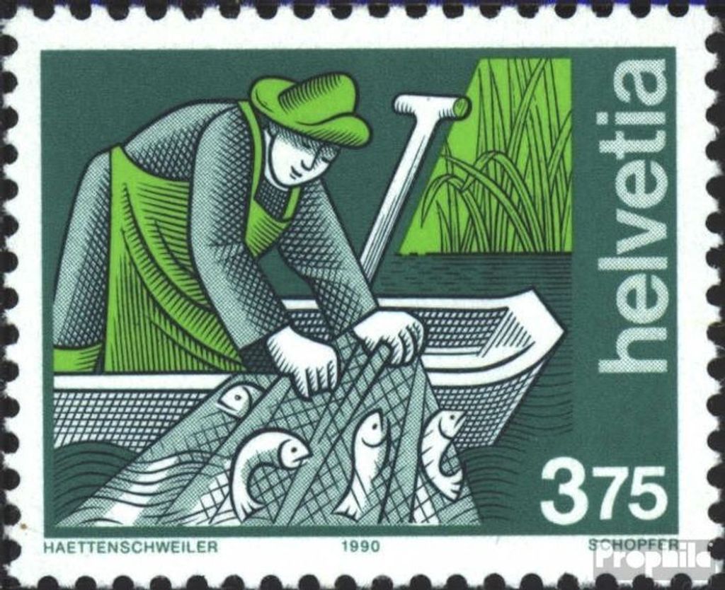 Briefmarken Schweiz 1990 Mi 1413 (kompl.Ausgabe) postfrisch Freimarke