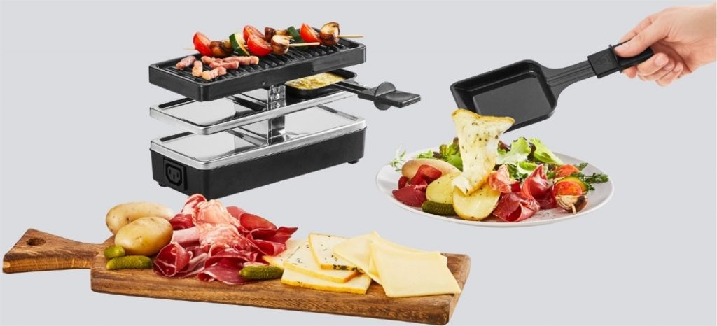 Tefal RE2308 Plug & Share Raclette | 400 Watt | 2 Pfännchen Produktbild 8