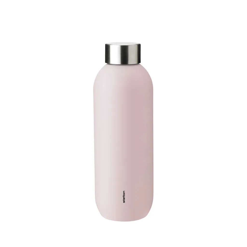 Borraccia Stelton Keep Cool Rosa 600ml: Acciaio Inox e Stile To-Go