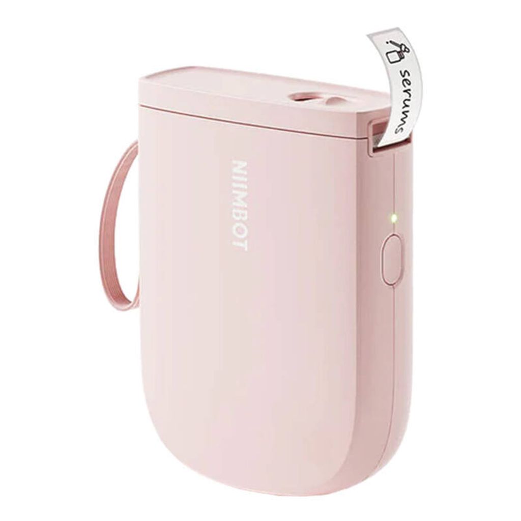 Niimbot D11H Tragbarer Etikettendrucker, 1500 mAh, Pink Produktbild 