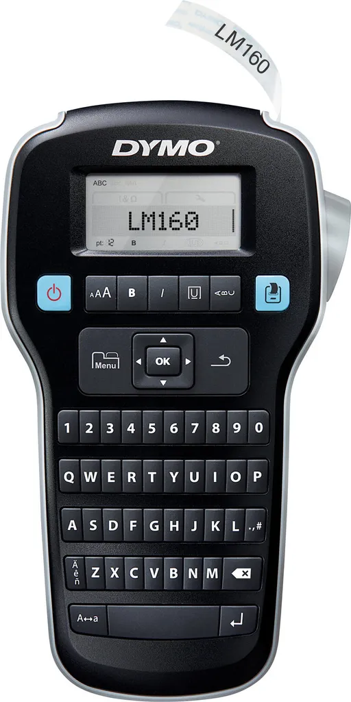 Étiqueteuse DYMO LM160 Qwerty Polyvalente avec Écran LCD et 3 Rubans