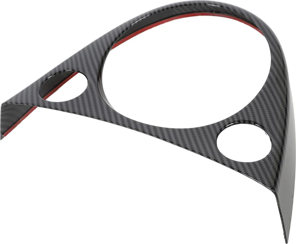 Cache Levier de Vitesses 500 Abarth - Revêtement Carbone 3D à Coller - 5