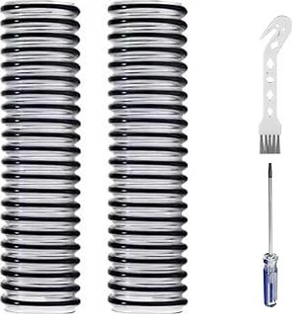 Tubo di ricambio per Tineco Floor ONE S3, S5, S6, S7, iFLOOR 3, Breeze – 2 tubi, 1 cacciavite, 1 spazzola per la pulizia Accessori
