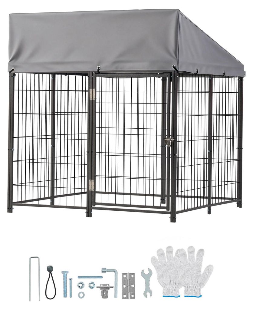 SucceBuy psia búda 1,12 x 1,15 x 1,25 m, psia búda s Obrázok produktu 