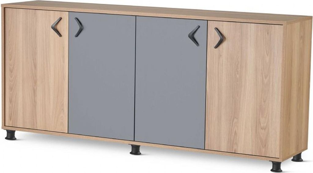 Robustes Arbeitszimmer Sideboard Designer Aktenschrank Kommode
