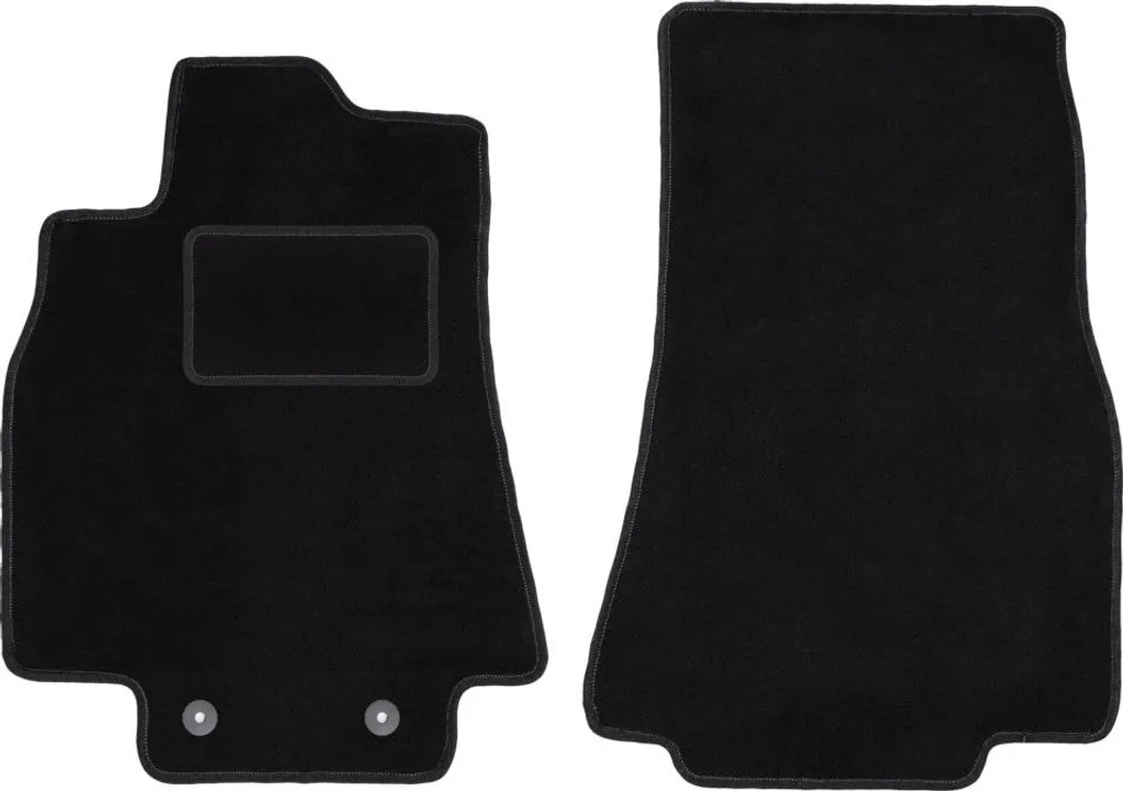 Set Tappetini Velour per Mercedes W245 B-Class 2005-2011 | Nero Premium