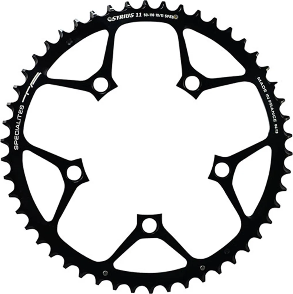 Plateau TA Syrius 46 dents Ø110 : Fluidité 10/11 vitesses extérieur