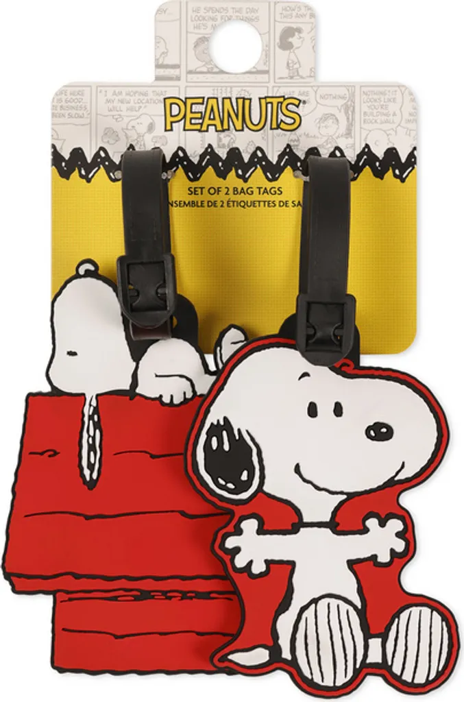 Porte-clé Snoopy Multicolore pour sac à dos Peanuts Taille Standard - 4