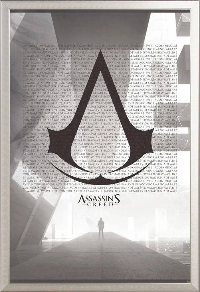 Cadre photo Assassin's Creed Animus 61x91,5 cm cadre aluminium argent