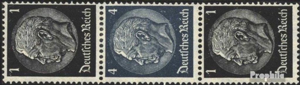 Briefmarken Deutsches Reich 1939 Mi S174 gestempelt Hindenburg WZ 4