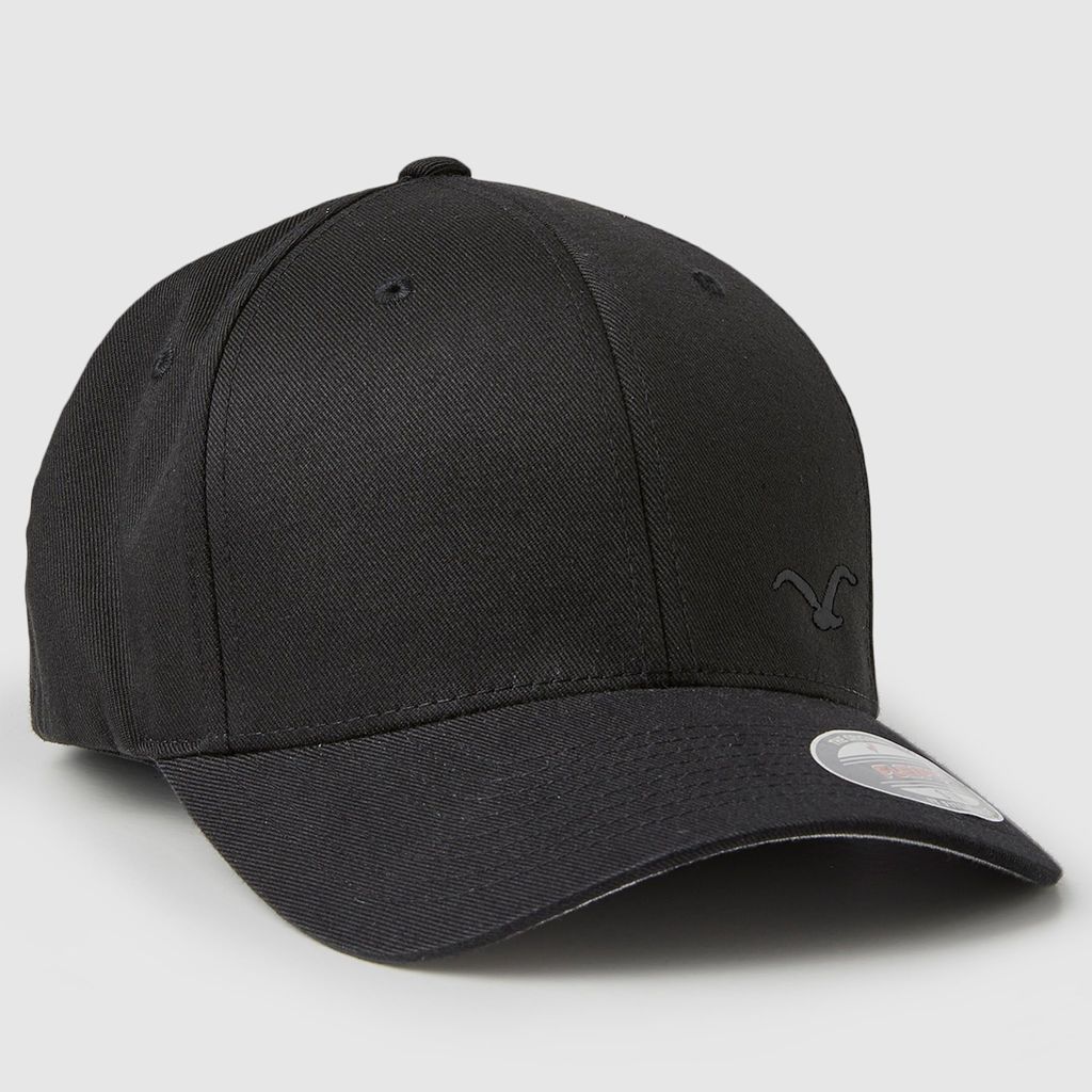 Cleptomanicx Flexfit Möwe Logo Cap Flex Black L/XL Produktbild 