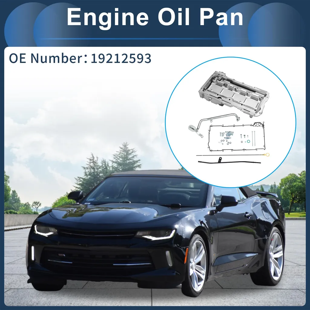 Bouchon de Vidange Carter Huile Argent pour Chevrolet Camaro 1967-1987