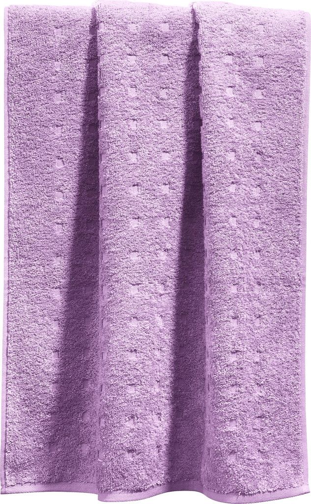 Möve Handtuch Quadretti" viola 50x100 cm"