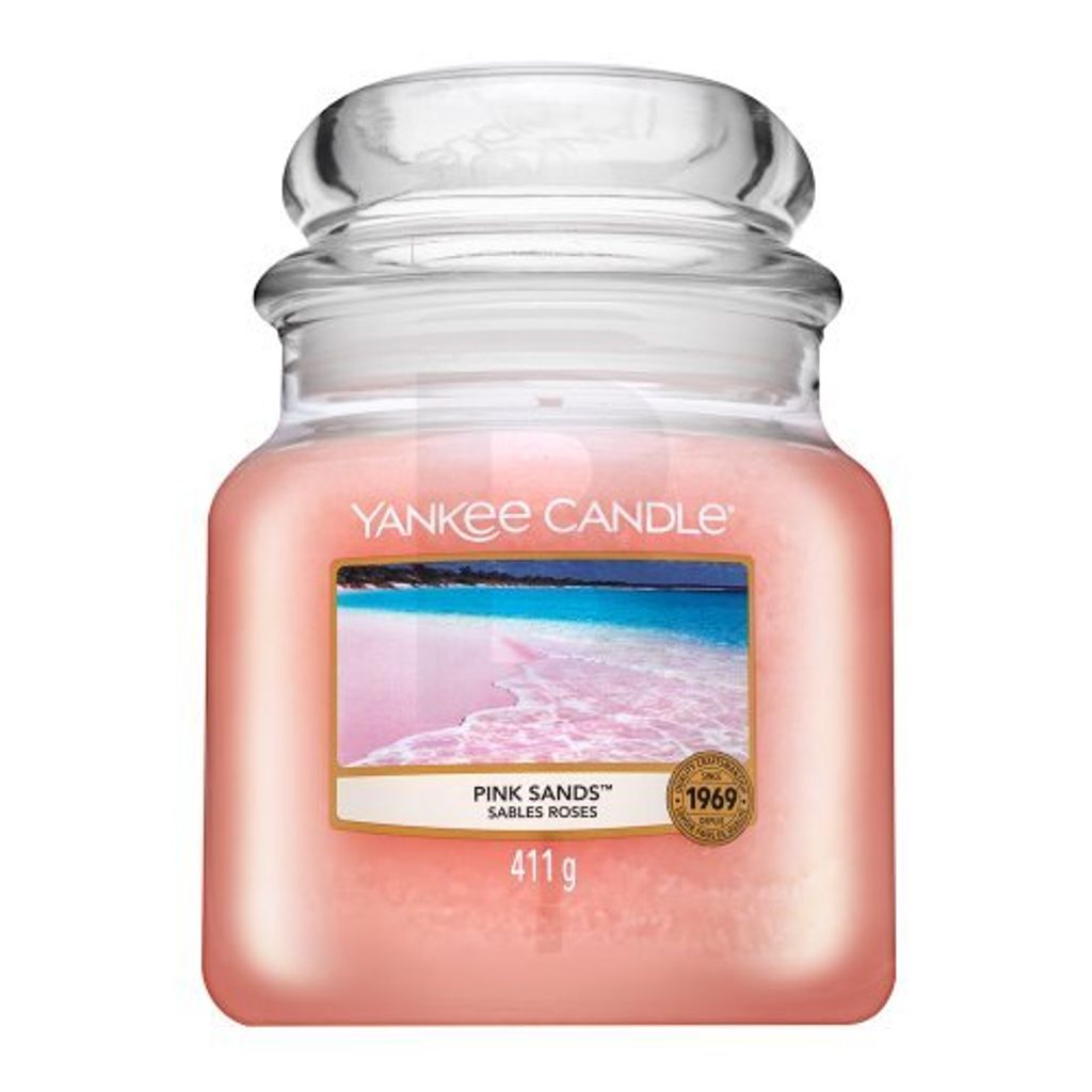 'YANKEE CANDLE Pink Sands ', Medium Jar (411g)