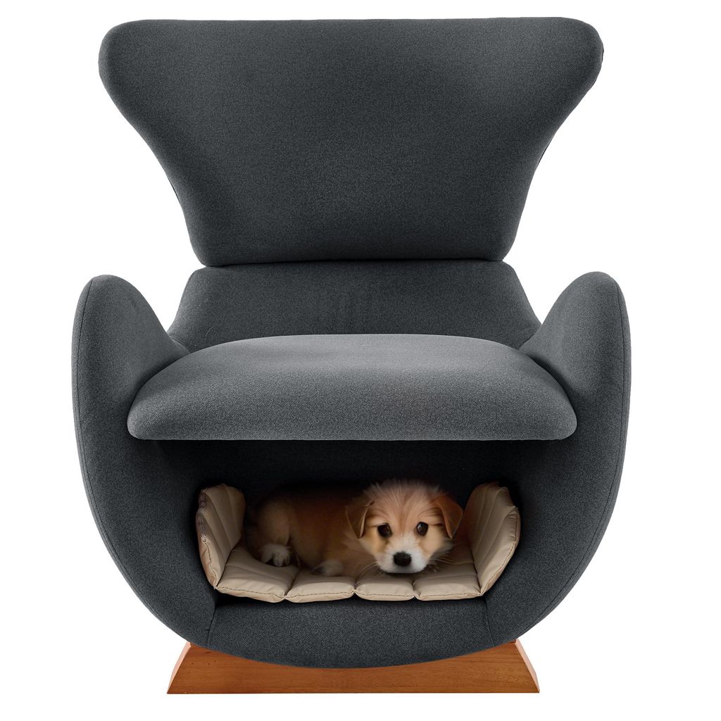 Walhai-Sessel – bequemer Loungesessel mit kratzfestem Produktbild 