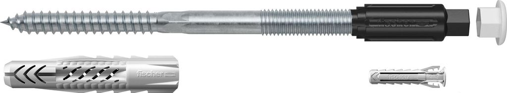 fischer Abstandsmontagesystem TherMax 8/180 M6, 2 Stück Produktbild 