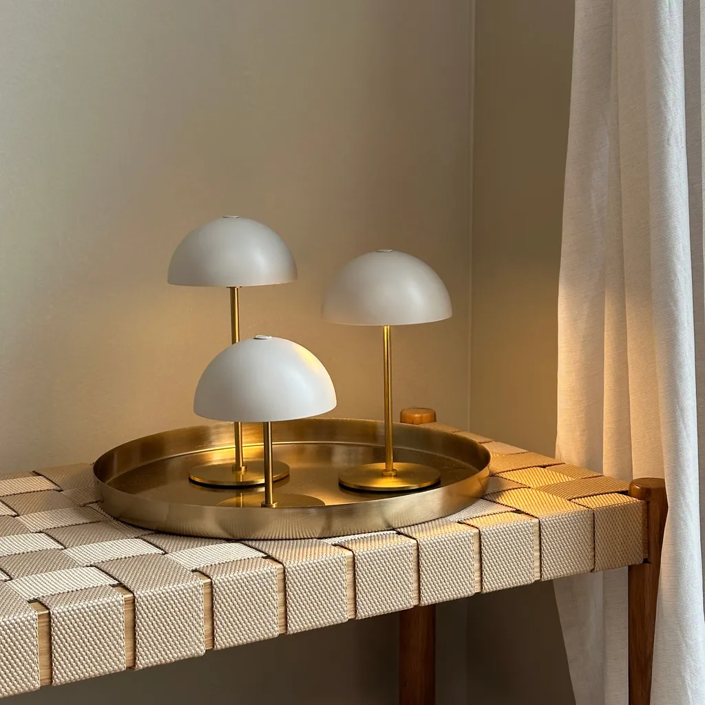 Set de 3 Lampes de Table LED pour Ambiance de Salon et Table à Dîner - 6