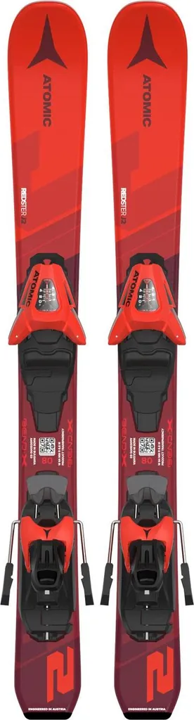 Skis Atomic Redster J2 Technologie Bend-X Rouge 90 cm avec Pack C5 GW