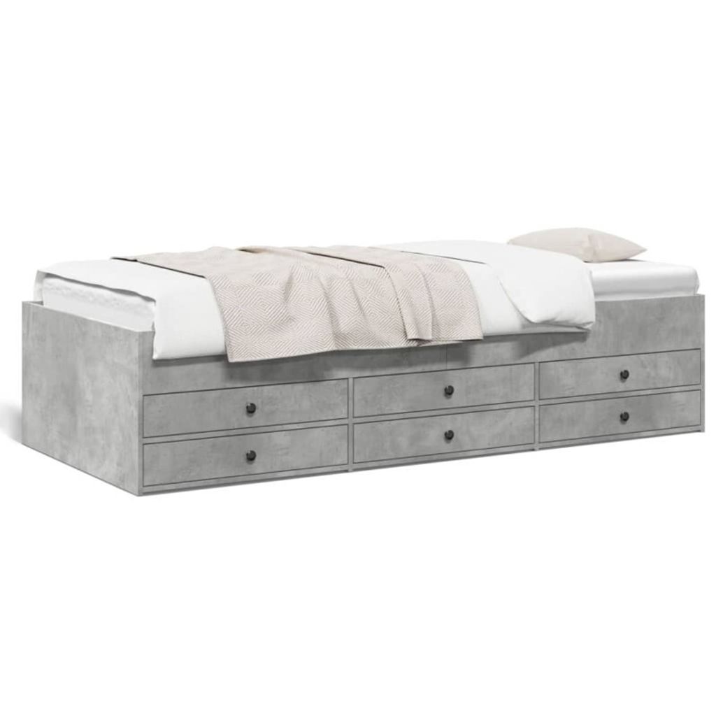 VidaXL 3280870, Sofabett, Grau, Holz, 2030 mm, 1015 mm, 455 Produktbild 