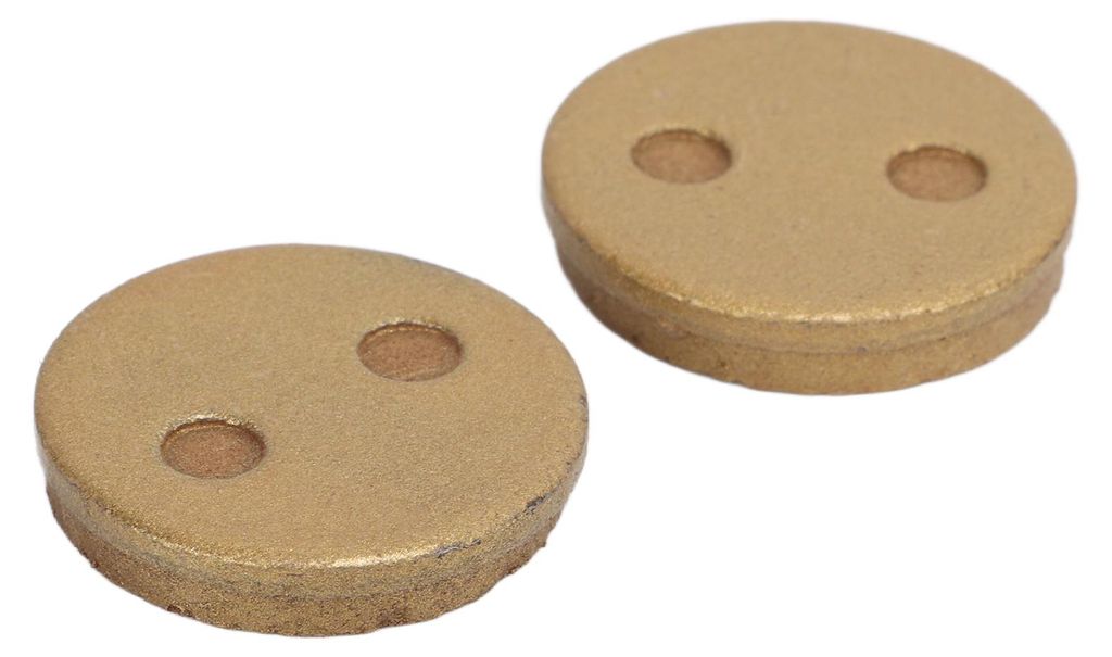 1 Paar Metall-Scheibenbremsbeläge als Ersatz für Xiaomi M365 Elektroroller