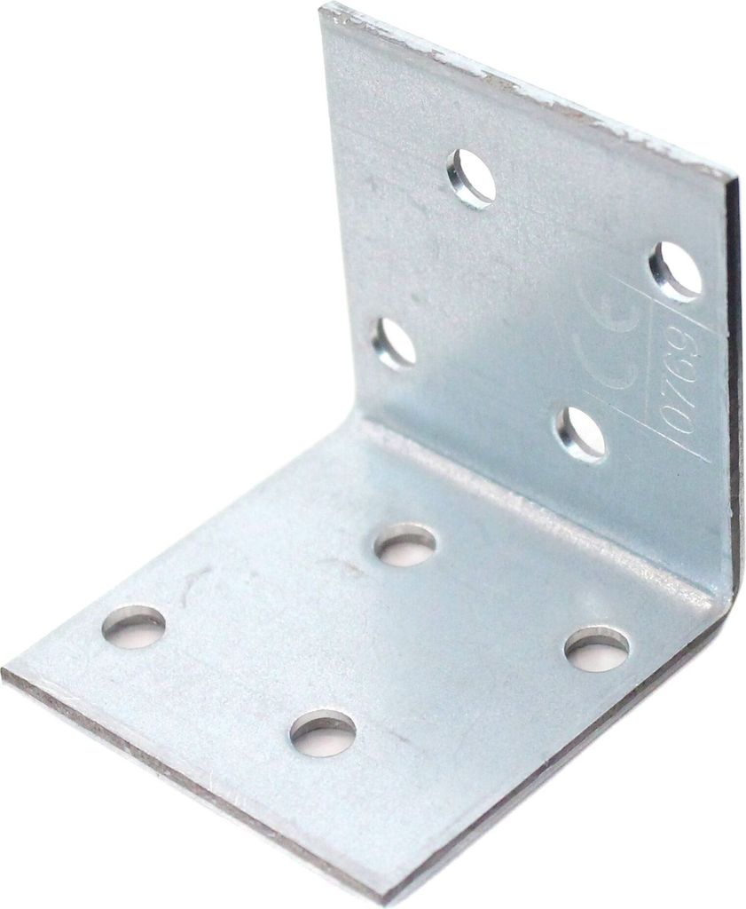 Förch Mini Winkelverbinder Winkel Stahlwinkel verzinkt 40 x 40 x 40mm