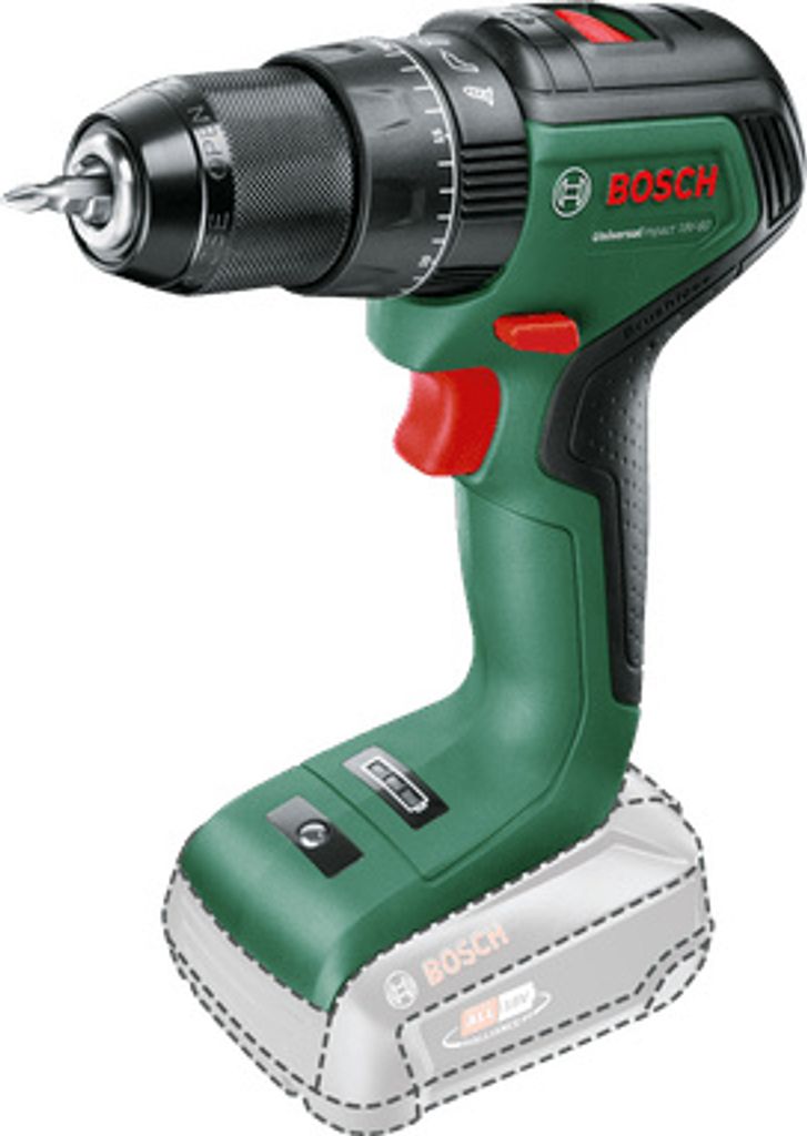 Akku-Bohrschrauber UniversalImpact 18V-60, 1 x Akku PBA 18V Produktbild 