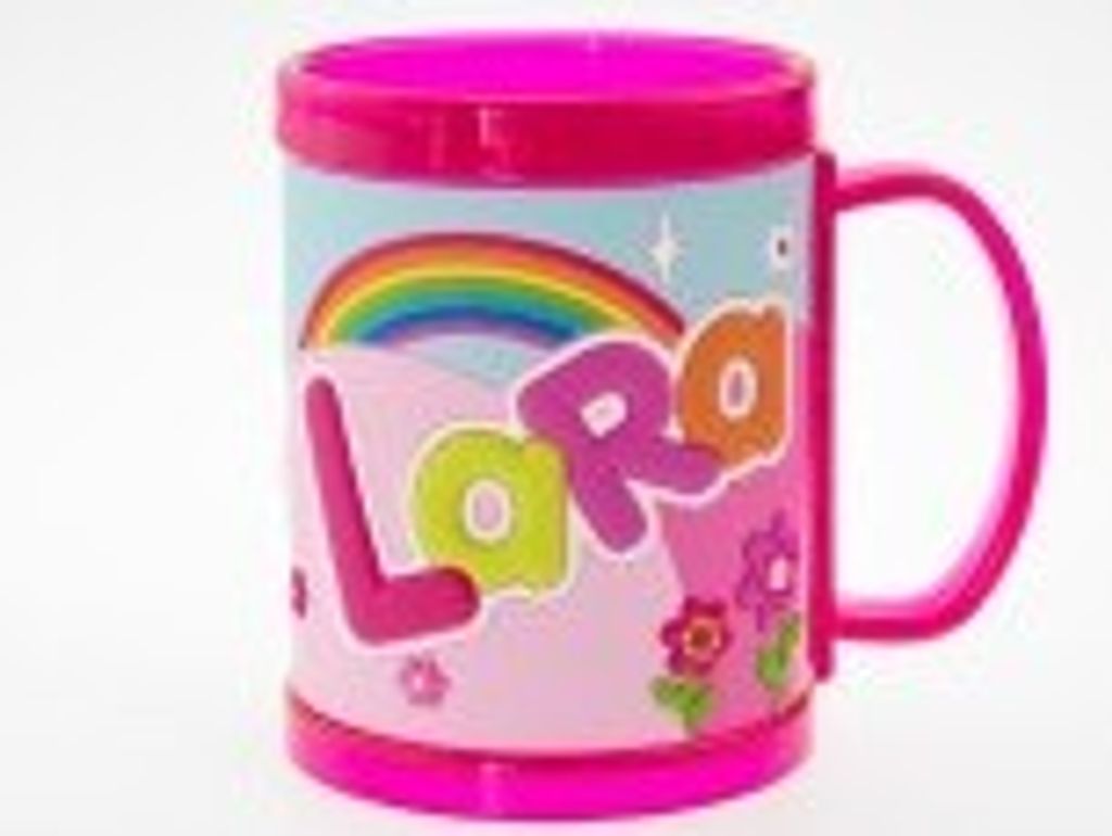 John Hinde Namensbecher für Kinder Name Lara Produktbild 