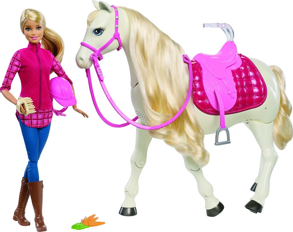 Barbie Traumpferd und Puppe Produktbild 