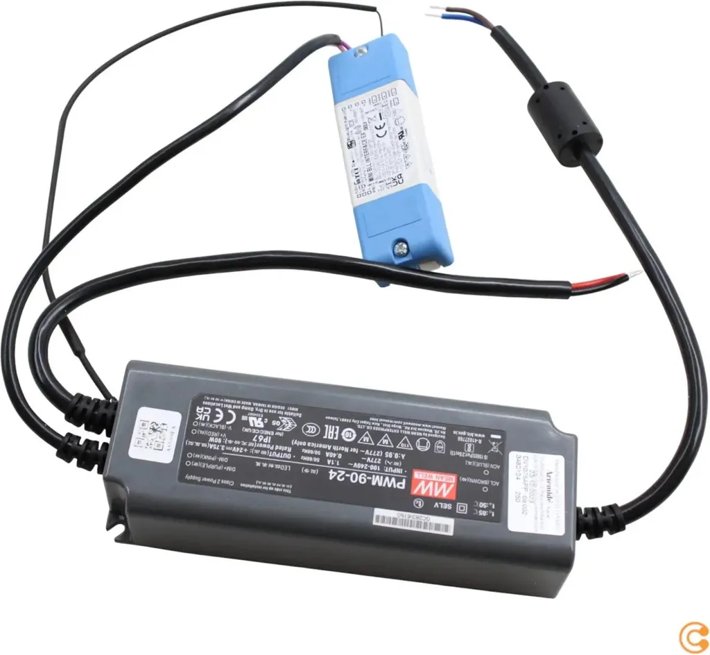 Artemide Led Driver 90W 110-240V App + Push Dim pour Lampes Design