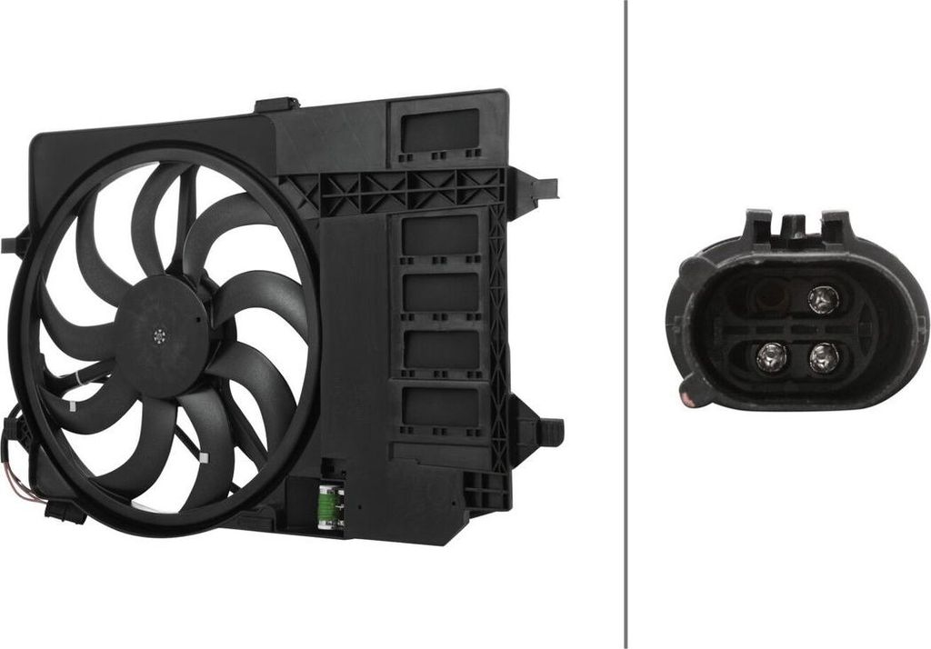 Lüfter, Motorkühlung HELLA 8EW 366 420-591