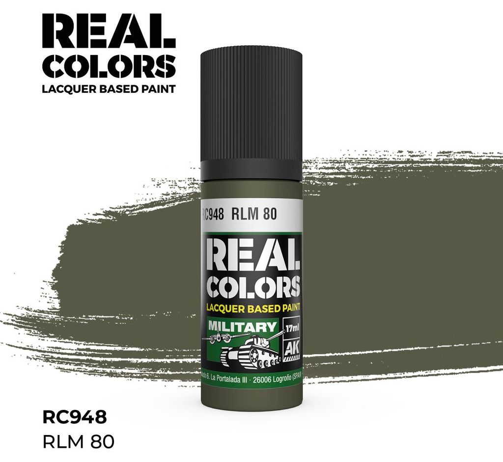 AK Interactive REAL COLORS Rlm 80 17 ml.
