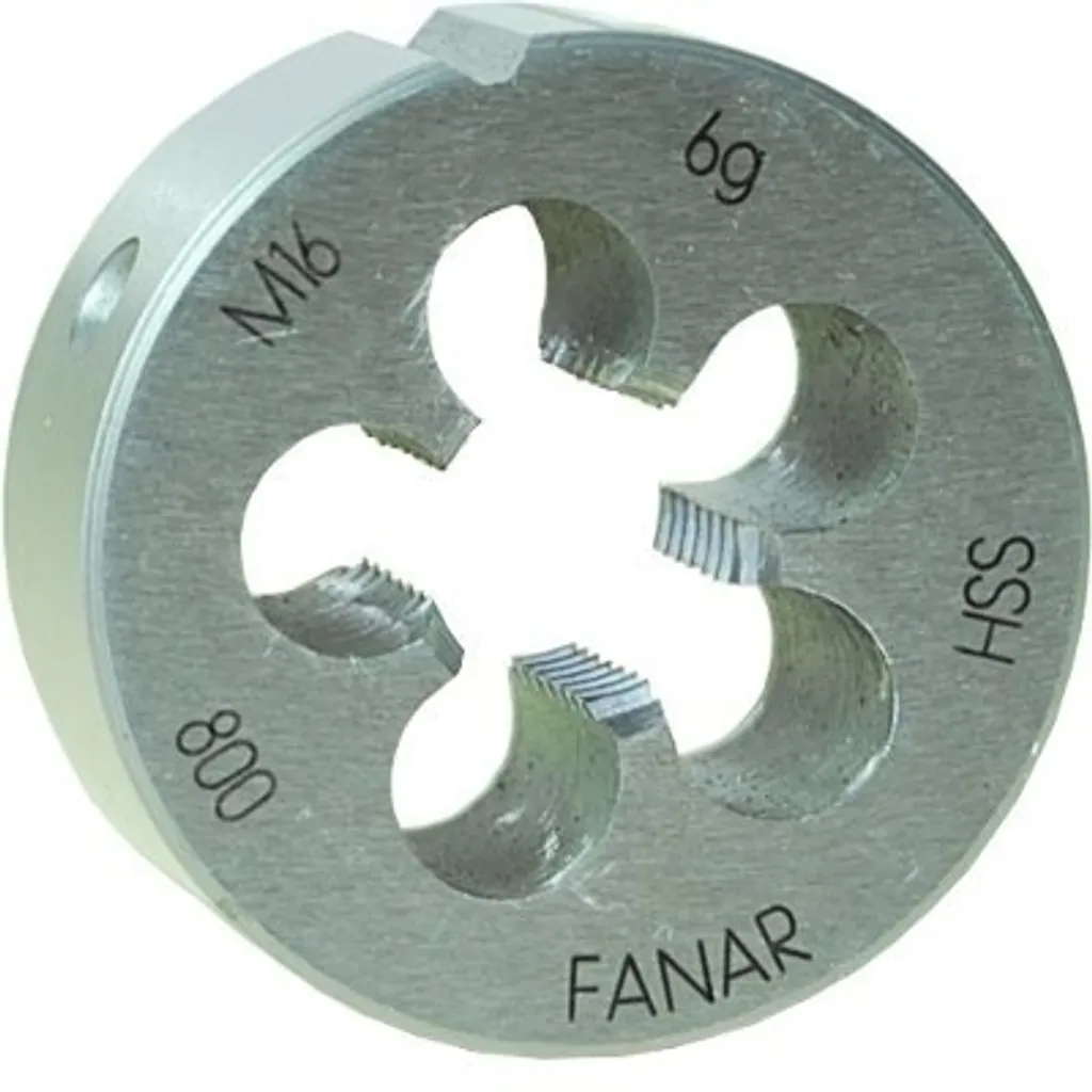 Soluzione Filettatura M12x1,50: Filiera Fanar HSS800 DIN 22568