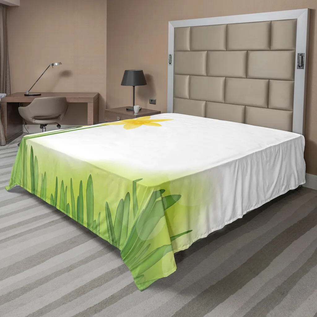 Lenzuolo ABAKUHAUS Narciso 244x205 cm | Freschezza Floreale per Letto
