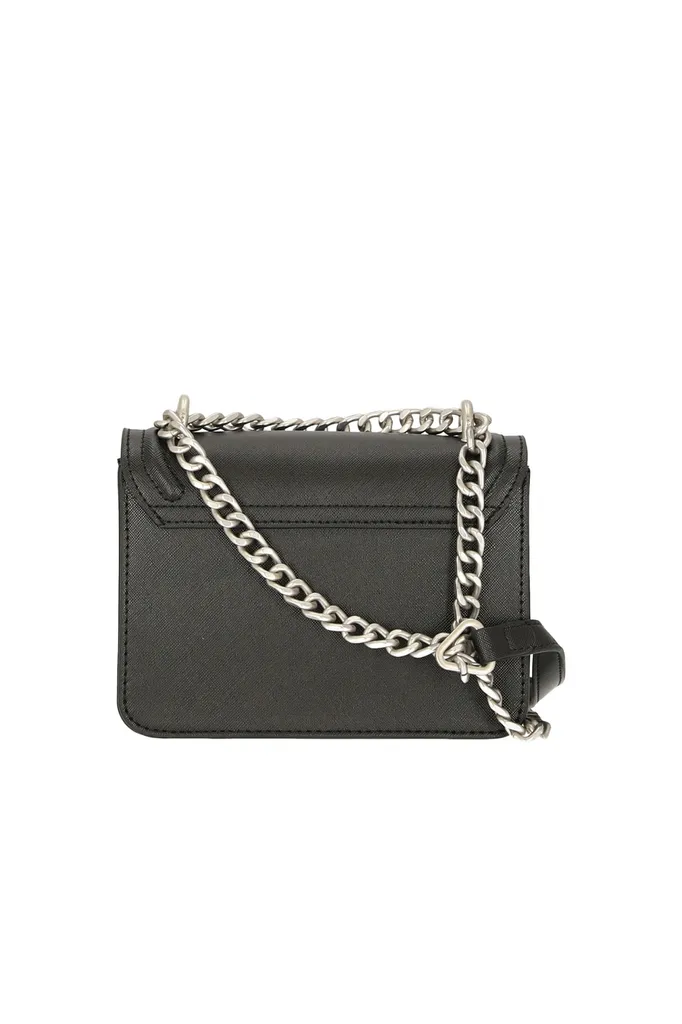 Replay Crossbody Bag Black/Gold - Borsa Donna Compatta e Funzionale - 7