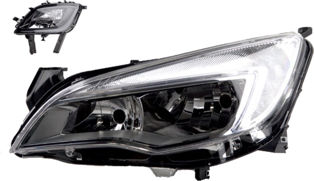 Johns, Scheinwerfer Halogen passend für Opel Astra J 12/2009 -08/2012 H7 H7 Li. + Nebel 1216181 13253646 1226118 13293622