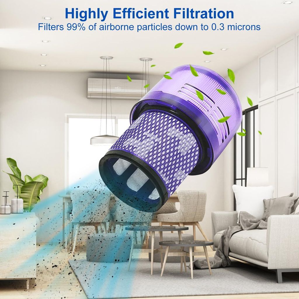 2 Stück Filter für Dyson V11 Absolute Torque Drive Produktbild 3