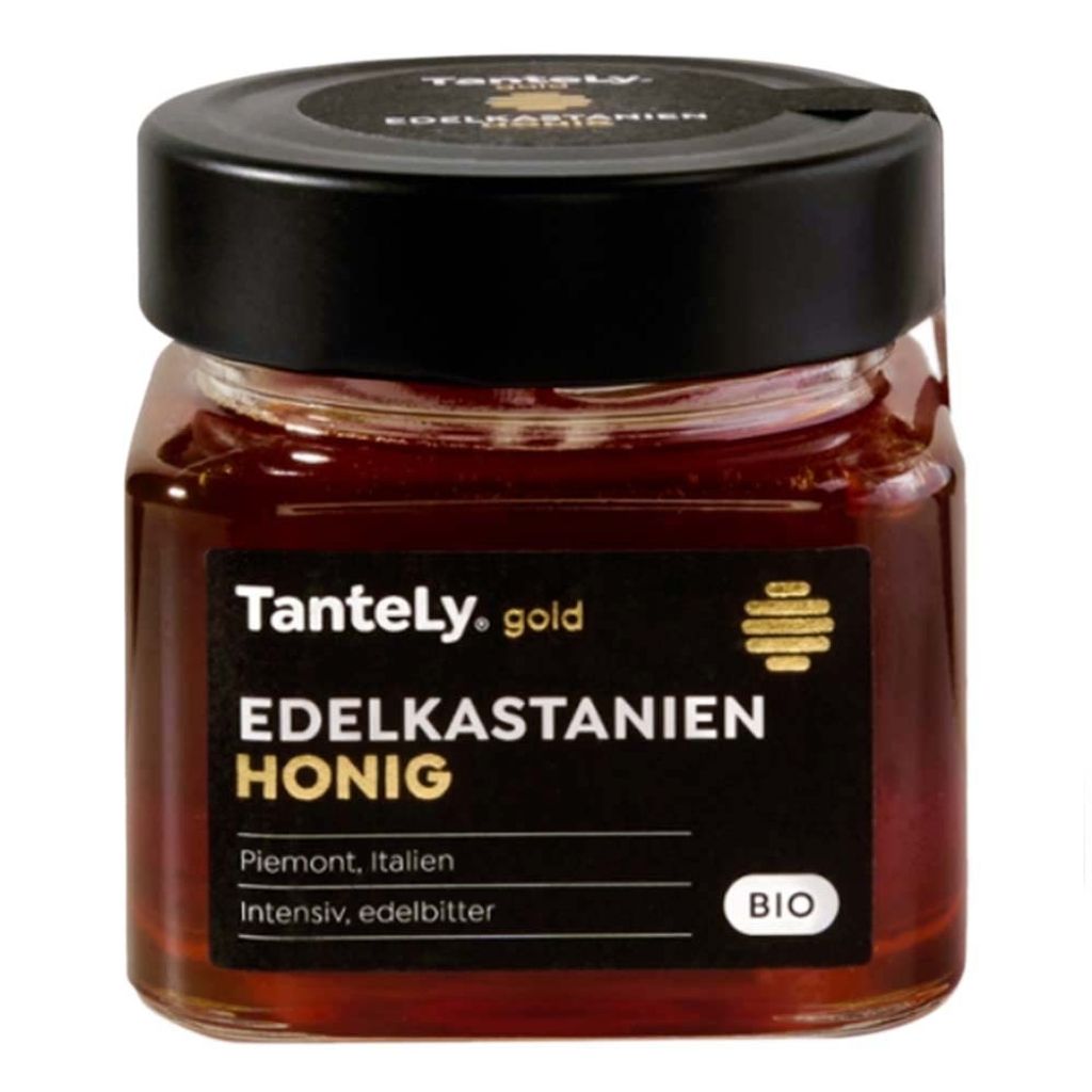 Słodki miód kasztanowy - Gold 275g Zdjęcie produktu 