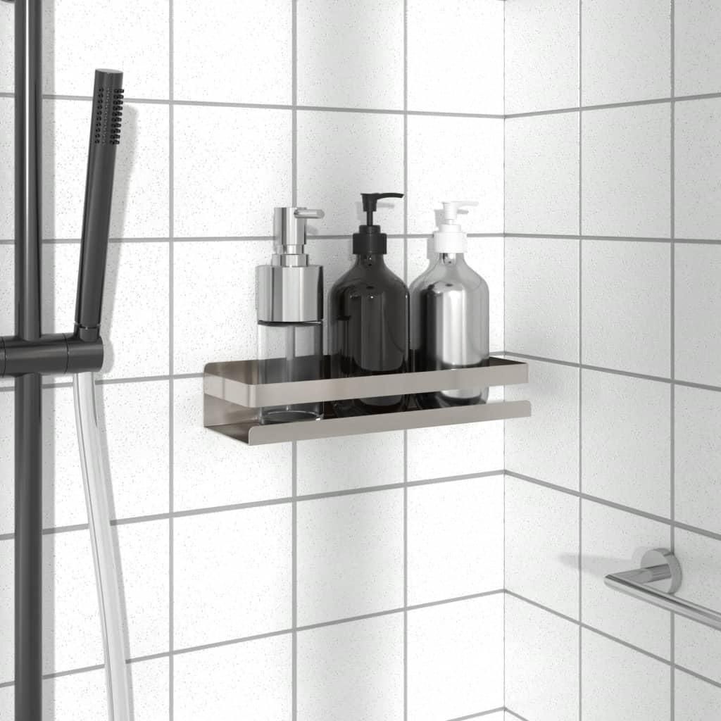 Sprchová vanička 30x10x6 cm Kartáčovaná nerezová ocel 304 Obrázek produktu 