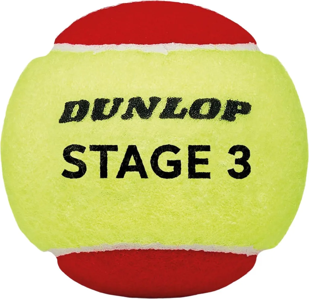Dunlop 601647 Ballons de Tennis Résistants avec Feutre Haute Densité